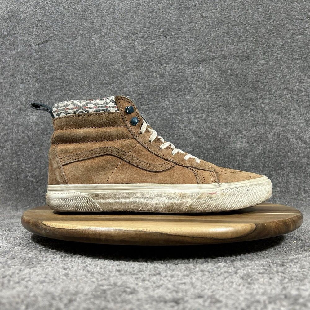 Vans SK8-Hi MTE Women’s Size 8.5 Brown Monks Robe Outdoor Skate Trail Shoes Used